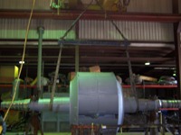 Fan prepared for placement