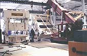 Hoisting unit into position