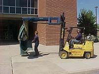 Placement of Statue