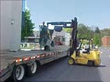 Placing Statue on flatbed