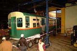 Unloading Subway car